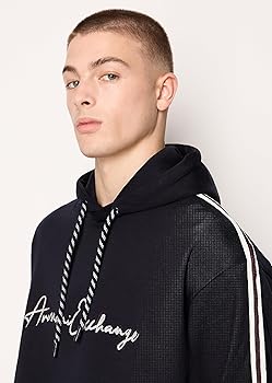 Armani Exchange A｜X Men's Bonded Cotton Signature Logo